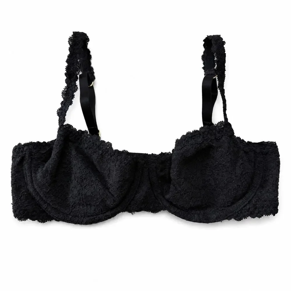 Aerie Show Off Vintage Lace Unlined Balconette Bra Lot of 3 Women’s 32C